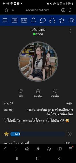 แชท หาเพื่อนคุย 
